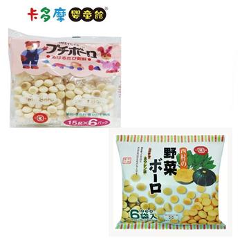 【西村】 嬰兒迷你蛋酥 野菜蛋酥/福吉蛋酥 10M＋ 幼兒小饅頭 寶寶零食｜卡多摩