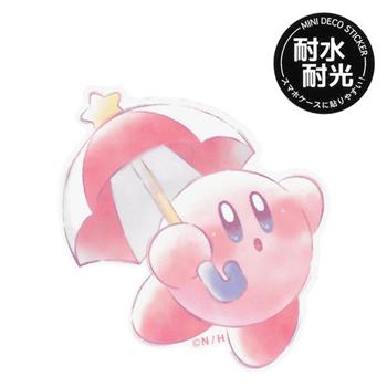 星之卡比 防潑水 貼紙 日本製 行李箱貼 手帳貼 裝飾貼紙 卡比之星 Kirby 任天堂