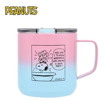 史努比 不鏽鋼 馬克杯 350ml 保冷杯 保溫杯 不鏽鋼杯 咖啡杯 Snoopy PEANUTS