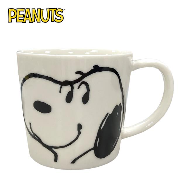 史努比 寬口馬克杯 280ml 日本製 寬口杯 咖啡杯 Snoopy 金正陶器