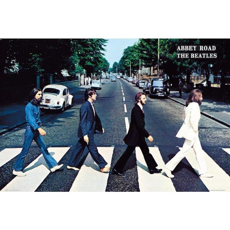 【披頭四】The Beatles（Abbey Road） 海報