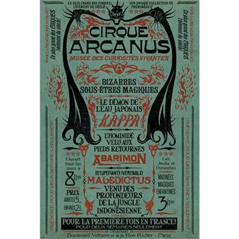 【怪獸與牠們的產地】神秘馬戲團（Le Cirque Arcanus） 宣傳海報