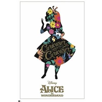 【迪士尼】愛麗絲夢遊仙境（剪影） 海報