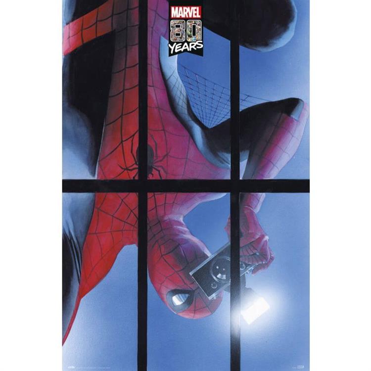 【漫威】MARVEL 80周年蜘蛛人 紀念海報