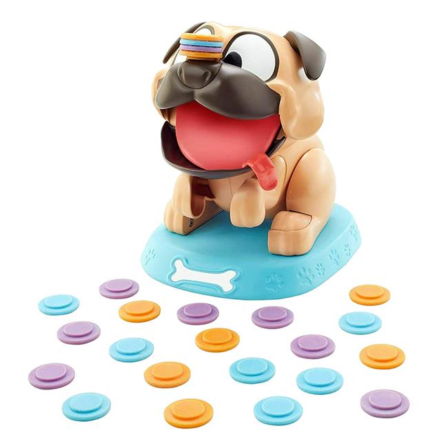 狗狗零食疊疊樂 桌遊 玩具 派對遊戲 零食大戰 巴哥犬