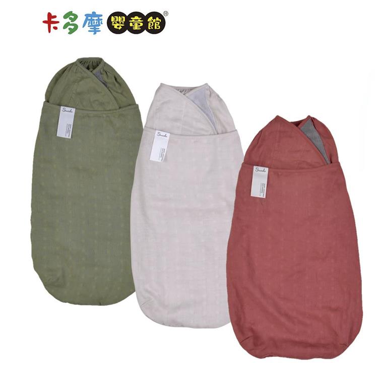 【美國Swado】全階段靜音好眠包巾－竹纖維款.多色可選（S/M）｜卡多摩 - 橄欖綠(S)