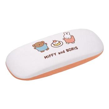 米飛兔 硬殼 眼鏡盒 附拭鏡布 眼鏡收納盒 Miffy 米菲兔