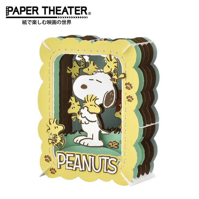 紙劇場 史努比 紙雕模型 紙模型 立體模型 Snoopy PEANUTS PAPER THEATER