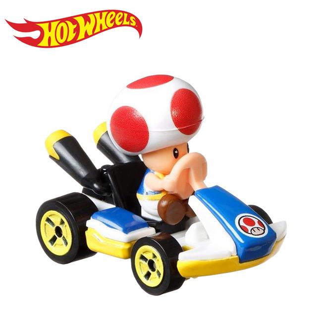 瑪利歐賽車 風火輪小汽車 超級瑪利 瑪利歐兄弟 玩具車 - 奇諾比奧