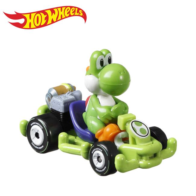 瑪利歐賽車 風火輪小汽車 超級瑪利 瑪利歐兄弟 玩具車 - 耀西