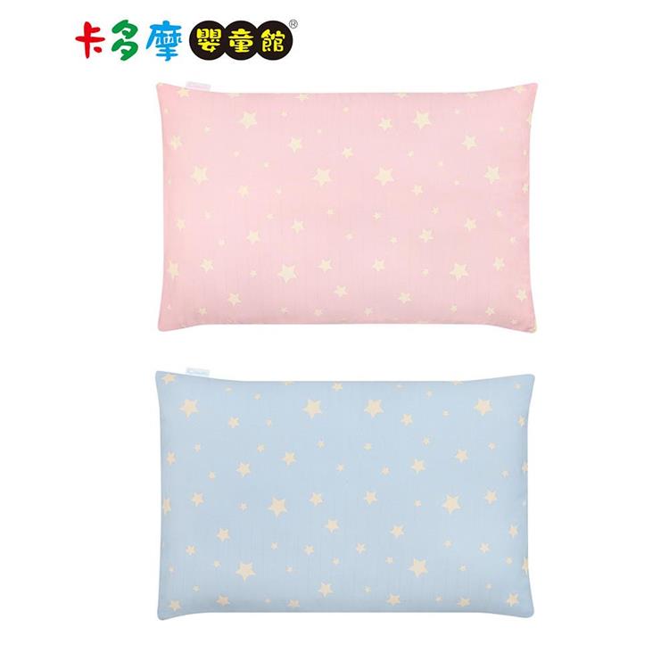 【Combi】Ag＋PRO銀離子抗菌水洗棉枕-幼童枕｜卡多摩 - 幼童枕(6m+)-星星藍