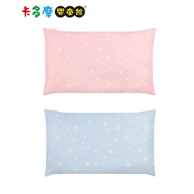 【Combi】Ag＋PRO銀離子抗菌水洗棉枕-兒童枕｜卡多摩 - 兒童枕(12m+)-星星藍