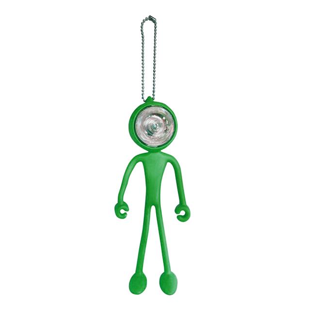 發光戰隊 可彎曲 LED吊飾 鑰匙圈 迷你LED燈 手機架 手機支架 手機座 辦公小物 - 綠色款