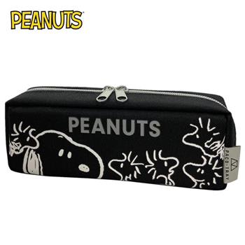 史努比 三層 可展開式 筆袋 鉛筆盒 托盤式筆袋 帆布筆袋 Snoopy PEANUTS