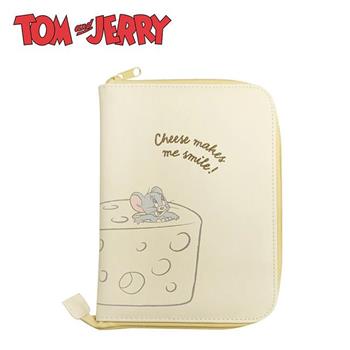 湯姆貓與傑利鼠 皮質 收納包 多功能收納包 隨身收納包 護照收納包 Tom and Jerry
