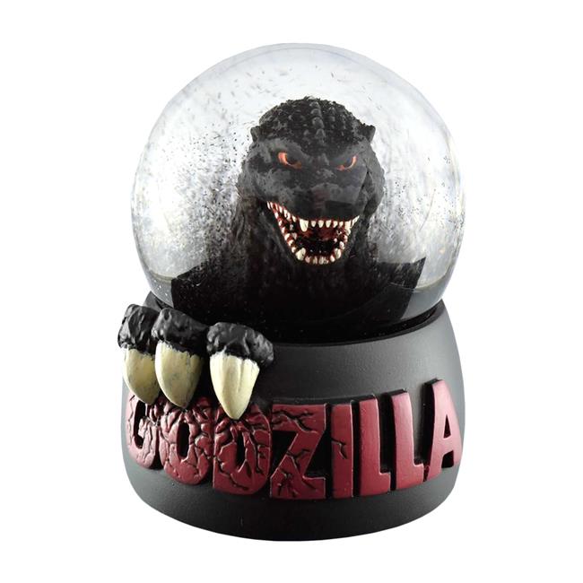 哥吉拉 水晶球 雪花球 擺飾 恐龍 GODZILLA 平成哥吉拉 基多拉 - 半身哥吉拉