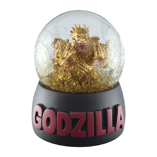 哥吉拉 水晶球 雪花球 擺飾 恐龍 GODZILLA 平成哥吉拉 基多拉 - 王者基多拉