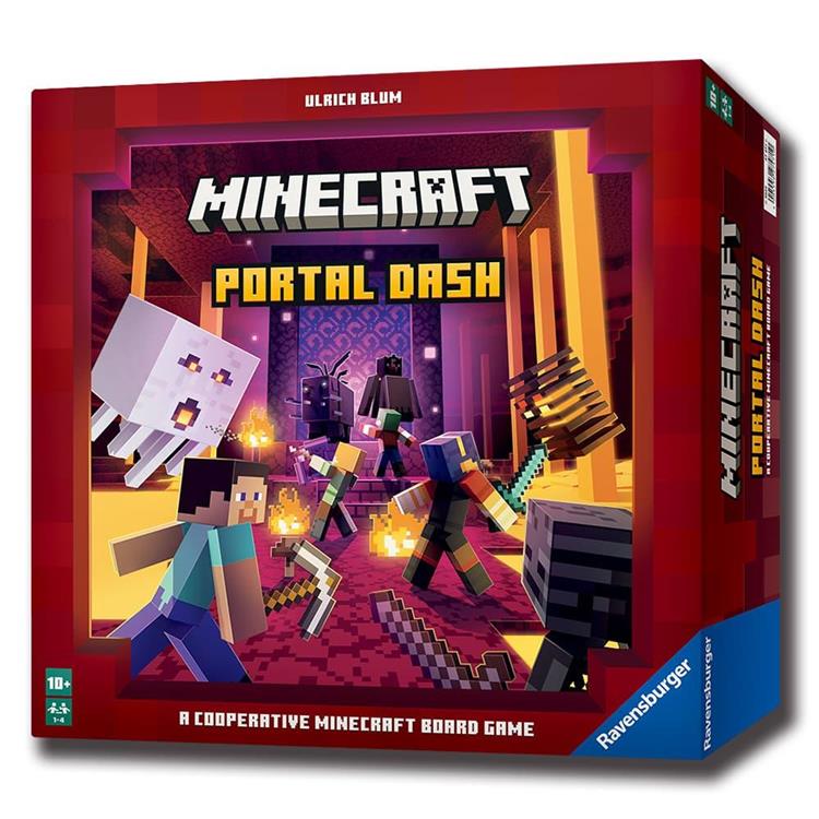 【新天鵝堡桌遊】當個創世神：衝出地獄門MINECRAFT: PORTAL DASH/桌上遊戲