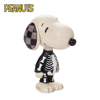 Enesco 史努比 骷髏裝 塑像 公仔 精品雕塑 Snoopy PEANUTS