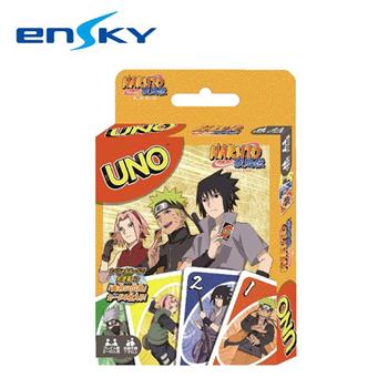 火影忍者 UNO 遊戲卡 卡牌 桌遊 益智遊戲 疾風傳 漩渦鳴人 ENSKY