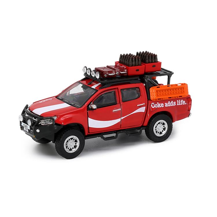 【Tiny City】ISUZU D-MAX Coca-Cola 1/64可口可樂合金汽車模型