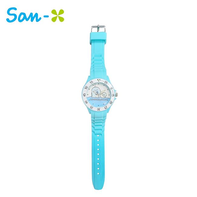 角落生物 矽膠 指針手錶 指針錶 兒童錶 手錶 角落小夥伴 San-X - 藍色款