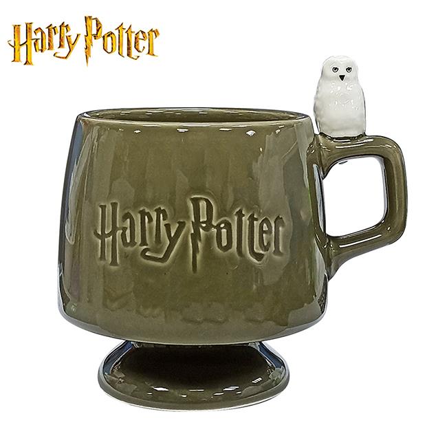 哈利波特 陶瓷 馬克杯 300ml 咖啡杯 分類帽 嘿美 貓頭鷹 Harry Potter - 嘿美款