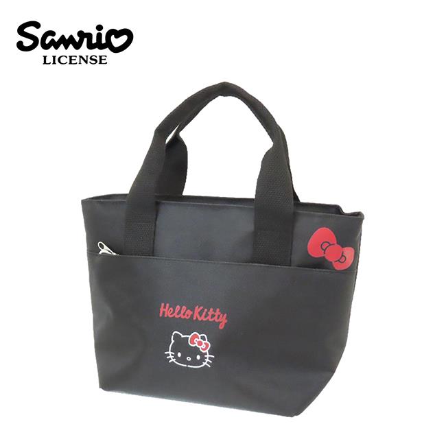 凱蒂貓 帆布 保冷袋 手提袋 便當袋 保冷提袋 保溫袋 Hello Kitty 三麗鷗 Sanrio