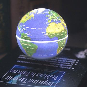 賽先生科學工廠－書本造型／飄浮地球儀（附定位環）