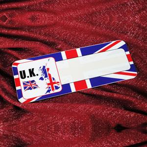【國旗商品創意館】英國造型可複寫留言停車牌/UK/JAGUAR/MINI
