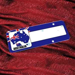 【國旗商品創意館】澳洲造型可複寫留言停車牌/Australia/澳大利亞