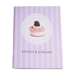 【LOVELY&CREAMY】甜蜜物語系列A5筆記本（時尚線條）