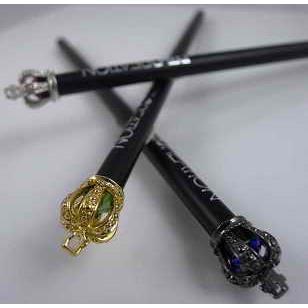 黑木消光珠寶國王鉛筆－精雕細琢銅製高貴簡易皇冠造型鉛筆
