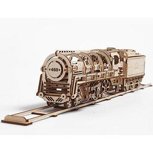 Ugears 自我推進模型 （Locomotive 蒸汽火車頭） - 蒸汽火車頭