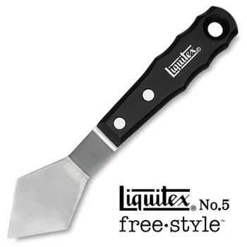 美國 Liquitex 麗可得 大尺寸 專業 調色刀 畫刀 刮刀 FREESTYLE No.5