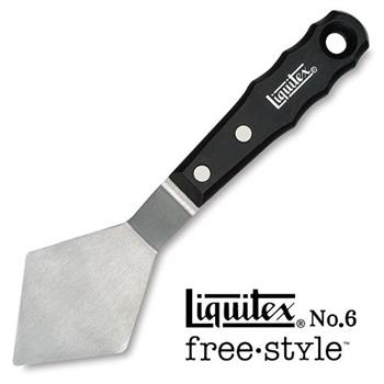 美國 Liquitex 麗可得 大尺寸 專業 調色刀 畫刀 刮刀 FREESTYLE No.6