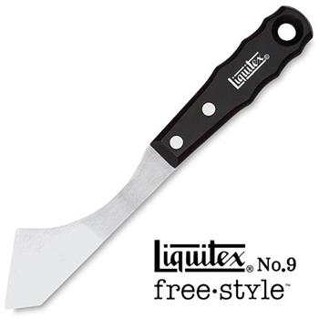 美國 Liquitex 麗可得 大尺寸 專業 調色刀 畫刀 刮刀 FREESTYLE No.9