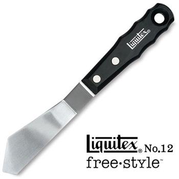 美國 Liquitex 麗可得 大尺寸 專業 調色刀 畫刀 刮刀 FREESTYLE No.12