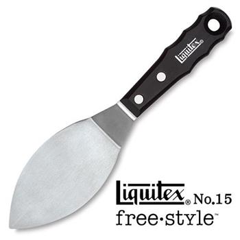 美國 Liquitex 麗可得 大尺寸 專業 調色刀 畫刀 刮刀 FREESTYLE No.15