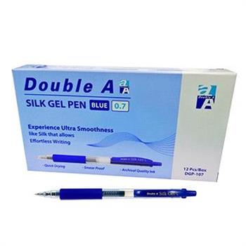Double A極順中性筆0.7mm－藍（12支/盒）