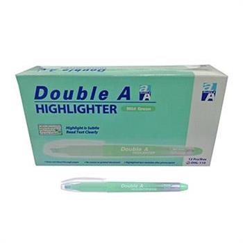 Double A淡色螢光筆－薄荷綠（12支/盒）