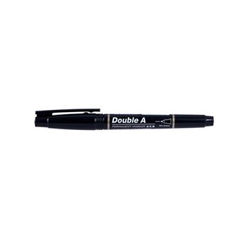 Double A超快乾油性筆－黑色0.5MM（盒裝12支）DAPM17004