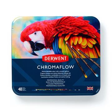 【DERWENT 德爾文】CHROMAFLOW 油性色鉛 48色