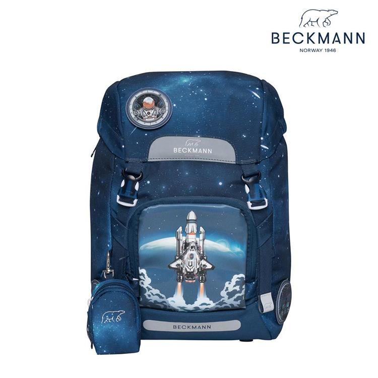 【Beckmann】Classic 兒童護脊書包 22L （共12款） - 3D太空火箭2.0