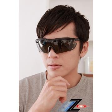 【Z－POLS悍將帥氣功能款】烤漆質感黑 舒適頭墊 寶麗來一片式帥氣偏光 強抗UV運動太陽眼鏡！