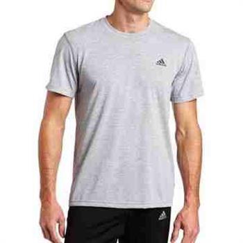 【Adidas】男時尚透氣極限短袖圓領ㄒ恤－灰色