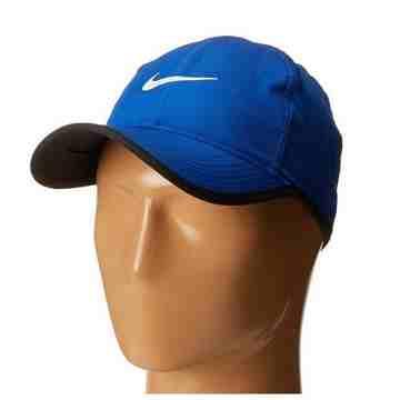 【Nike】男時尚Featherlight輕柔帽子－藍色