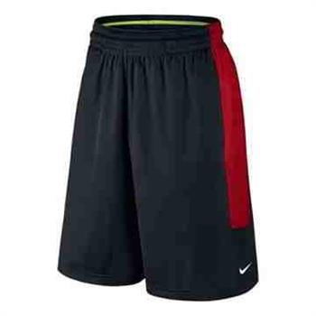 Nike 男時尚Cash籃球黑紅色休閒運動短褲