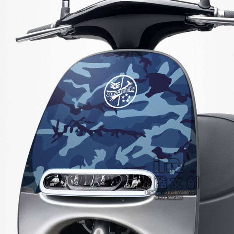 GOGORO面板貼 《潮酷文創》創意保護貼 獨特車貼 車膜 / GR052－飛行