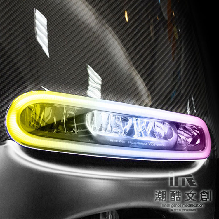 《潮酷文創》GOGORO幻彩燈膜6件組 大燈 方向燈 側燈 保護貼 車貼 車膜 / GS001